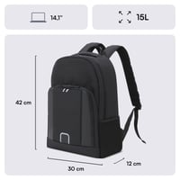 MACK MCE-1211 14.1 LUNA Eco Notebook Sırt Çantası Siyah