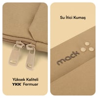 MACK MCE-1503 14.1 NOVA Eco Notebook Sleeve Camel
