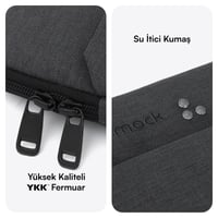 MACK MCE-1504 14.1 NOVA Eco Notebook Sleeve Antrasit