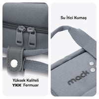 MACK MCE-1522 15.6 NOVA Eco Notebook Sırt Çantası Gri