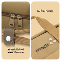MACK MCE-1523 15.6 NOVA Eco Notebook Sırt Çantası Camel