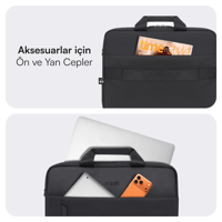 MACK MCE-1712 16 CODE Eco Notebook Çantası Siyah