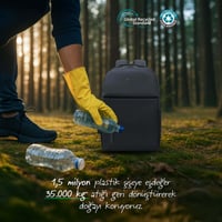 MACK MCE-1722 16 CODE Eco Notebook Sırt Çantası Siyah
