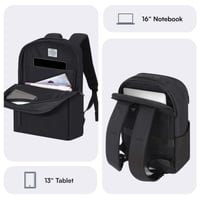MACK MCE-1722 16 CODE Eco Notebook Sırt Çantası Siyah