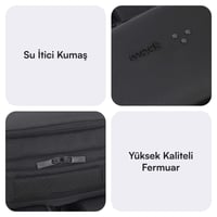 MACK MCE-1722 16 CODE Eco Notebook Sırt Çantası Siyah