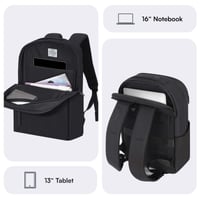 MACK MCE-1722 16 CODE Eco Notebook Sırt Çantası Siyah