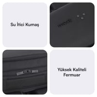 MACK MCE-1722 16 CODE Eco Notebook Sırt Çantası Siyah