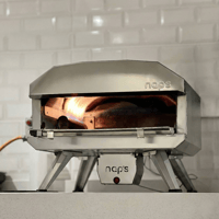 N40G Pro Set Steel Spin Pizza Fırını (40cm - 16'' Pişirme alanı)