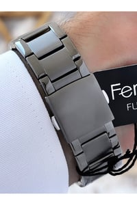 Fonksiyonlu 3 Atm Su Geçirmez Çelik Kordon Erkek Kol Saati