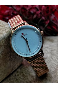 Kadın Rose Gold Çelik Kol Saati
