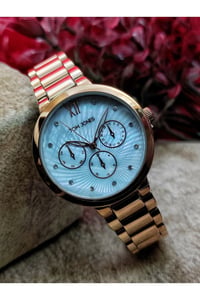 Kadın Rose Gold Çelik Kol Saati