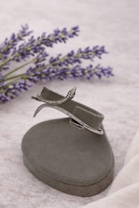 Gümüş Yılan Zarafeti Bileklik Silver