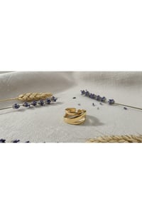 Modern Form Ayarlanabilir Yüzük Gold