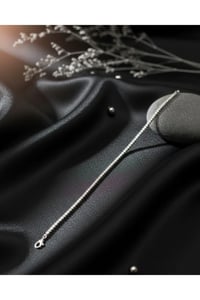 Pırlanta Işıltısı Minimalist Gümüş Set Silver