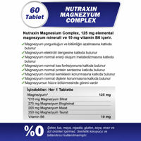 Magnezyum Complex 60 Tablet
