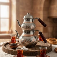 BAKIR PİRAMİT ÇAYDANLIK