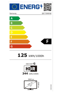 SAMSUNG QE77S90FAEX/TK 195 Ekran Uydu Alıcılı 4K Ultra HD Tizen Smart OLED TV