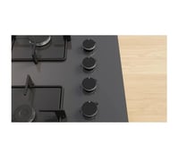 SİEMENS EO7C8HP30O iQ300 Gazlı Ocak 67 cm Sert Cam Oca