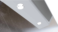 SİEMENS LC66KPJ20T 60 cm Beyaz Cam Davlumbaz