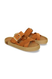Bohonomad Sevilla Kadın Terlik - Rust SEV12-00055