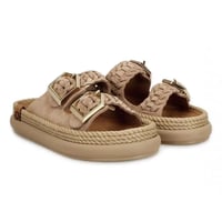 Bohonomad Sydney Kadın Örgü Terlik - Camel SYDOR12-00044