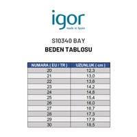 Igor Bay Çocuk Okyanus Sandalet S10340-225