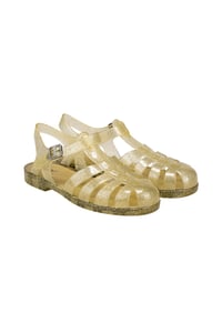 Igor Biarritz Glitter Kadın Altın Simli Sandalet S10262-140
