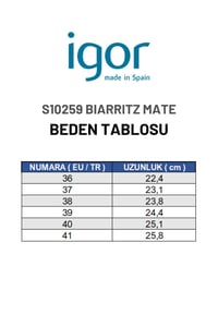Igor Biarritz Mate Kadın Siyah Sandalet S10259-002
