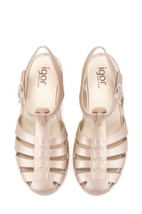 Igor Biarritz Metal Kadın Platin Sandalet S10346-388