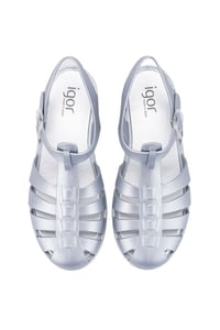Igor Biarritz Shiny Metal Kadın Sandalet - Parlak Gümüş BB340-201
