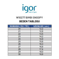 Igor Bimbi Snoopy Çocuk Bej Yağmur Çizmesi W10277-004