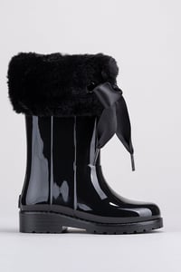 Igor Campera Charol Soft Kız Çocuk Siyah Rugan Yağmur Çizmesi W10239-002