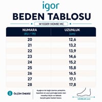 Igor Homie Mc Çocuk Panduf - Lacivert W10309-003