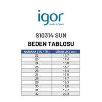 Igor Sun Çocuk Terlik - Okyanus S10314-225