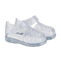 Igor Tobby Gloss Glitter Kız Çocuk Şeffaf Simli Sandalet S10308-091