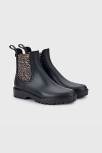 Igor Trak Basic Leo Kadın Yağmur Botu - Siyah Leopar W10331-002