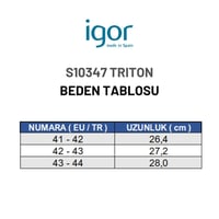 Igor Triton Erkek Terlik - Siyah S10347-002
