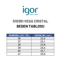 Igor Vega Cristal Kadın Sandalet - Şeffaf S10361-001