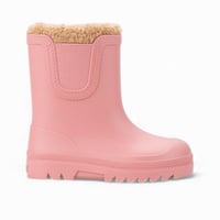 Igor Verona Borreguito Kız Çocuk Kürklü Yağmur Çizmesi - Pembe W10340-402