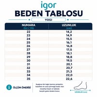 Igor Yogi Borreguito Çocuk Bej Kürklü Yağmur Çizmesi W10306-004