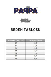 Paqpa Doria Kız Bebek Soft Tabanlı Gökkuşağı Babet AB1001-15