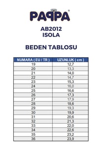 Paqpa Isola Çocuk Soft Tabanlı İnci Cilt Babet AB2012-09