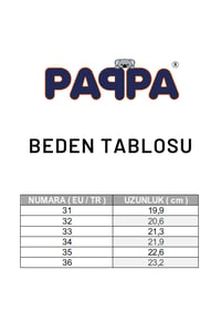 Paqpa Kız Çocuk Siyah Deri Bot Yıldızlı F1417