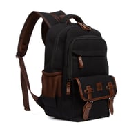 qp Maderia Unisex Siyah Laptop Bölmeli Sırt Çantası QP1003-00