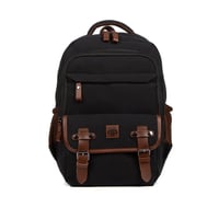 qp Maderia Unisex Siyah Laptop Bölmeli Sırt Çantası QP1003-00