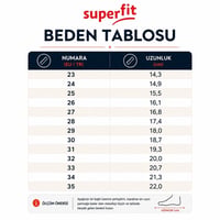 Superfit Bill Çocuk Ev Kreş Ayakkabısı - Gri Yeşil 000279-7070