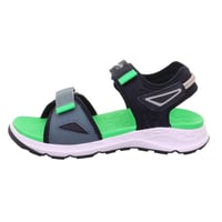 Superfit Criss Cross Çocuk Sandalet - Lacivert Yeşil 000588-8000