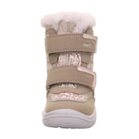 Superfit Crystal Kız Çocuk Su Geçirmez İçi Kürklü Gore-Tex Bot - Bej Leopar 009091-4020