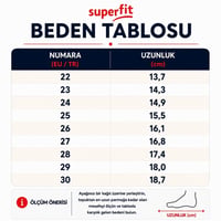 Superfit Husky Kız Çocuk Su Geçirmez Gore-Tex Bot - Lacivert Pudra 006045-8020
