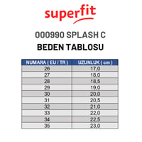 Superfit Splash C Çocuk Lacivert Terlik 000990-8000